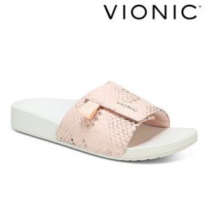 NEW Vionic KEIRA Slide Sandal in pale Blush 11